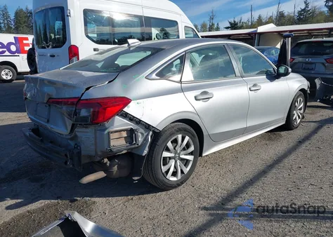 2022 Honda Civic Lx z USA, uszkodzony, nr VIN 2HGFE2F24NH508704